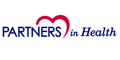 Graphic of half a outline of a heart. It says:
PARTNERS in Health